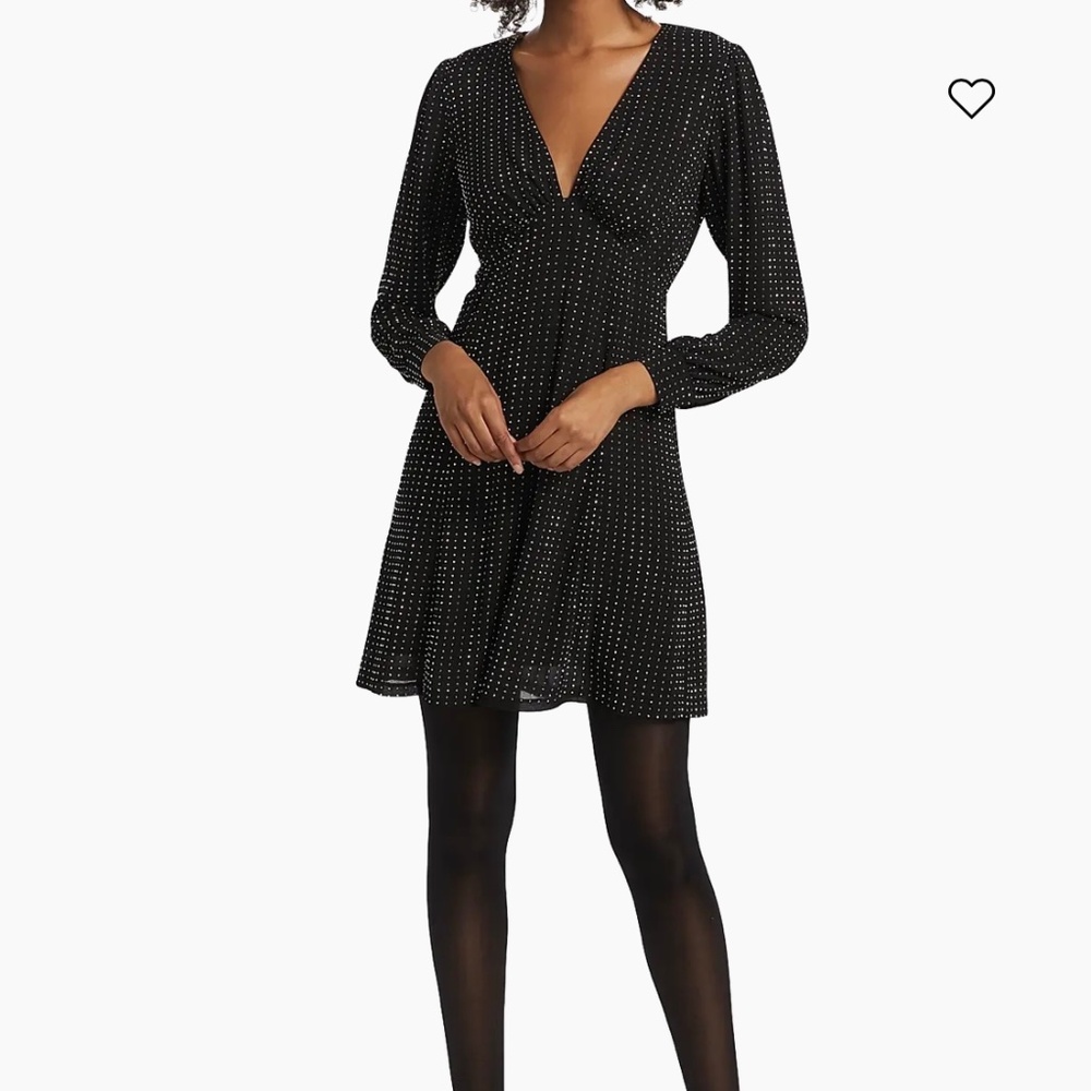 Michael Kors Black Long Sleeve Dress